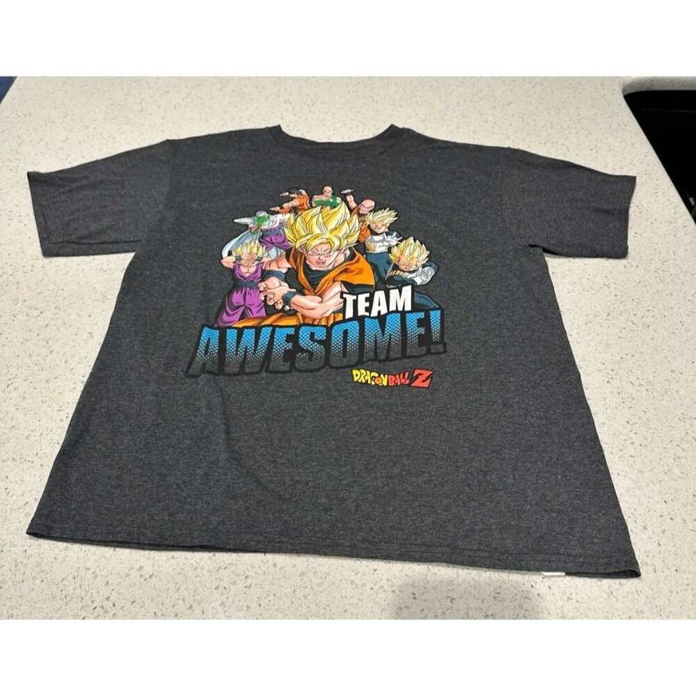 Dragon Ball Z Team Awesome Goku Gohan Vegeta Character T-Shirt-Size XL